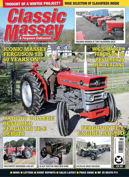 Classic Massey & Ferguson Enthusiast – November-December 2024 Cover