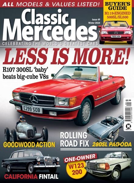 Classic Mercedes – Winter 2024 Cover