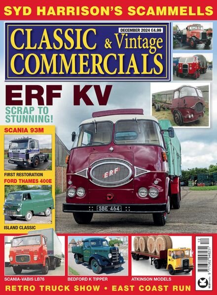 Classic & Vintage Commercials – December 2024 Cover