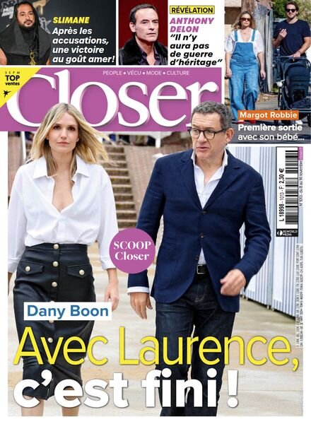 Closer France – 8 Novembre 2024 Cover
