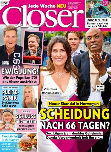 Closer Germany – 13 November 2024 Cover