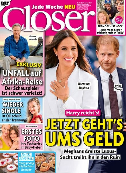 Closer Germany – 20 November 2024 Cover
