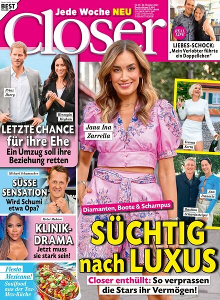Closer Germany – 30 Oktober 2024 Cover