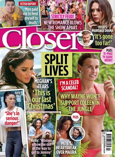 Closer UK – 23 November 2024 Cover