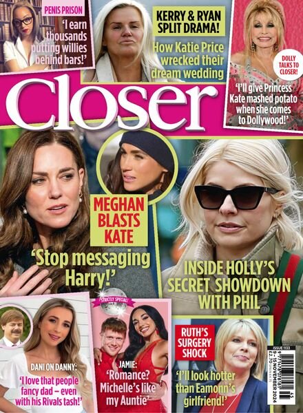Closer UK – 9 November 2024 Cover