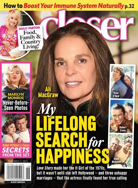 Closer USA – 11 November 2024 Cover