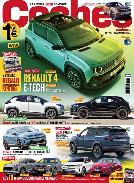 Coches 2000 – Noviembre 2024 Cover
