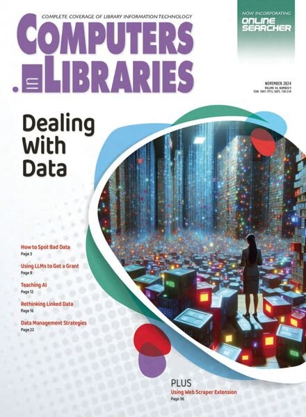 Computers in Libraries – November 2024 Cover