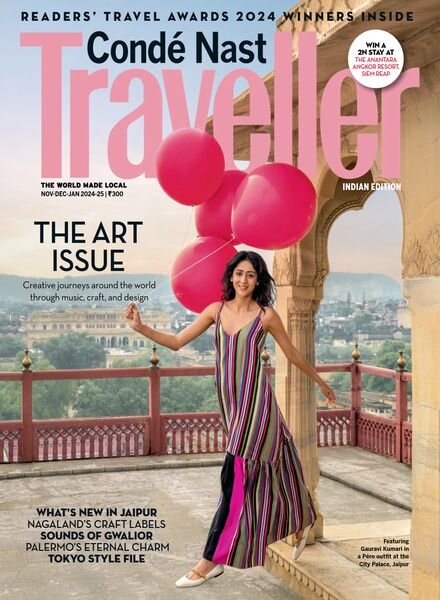 Conde Nast Traveller India – November-January 2024 Cover