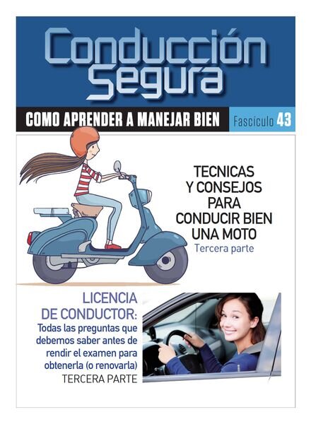 Conduccion segura – Noviembre 2024 Cover