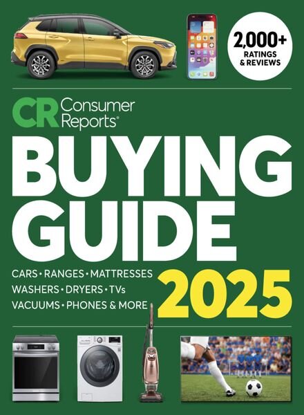 Consumer Reports – Buying Guide 2025 Cover