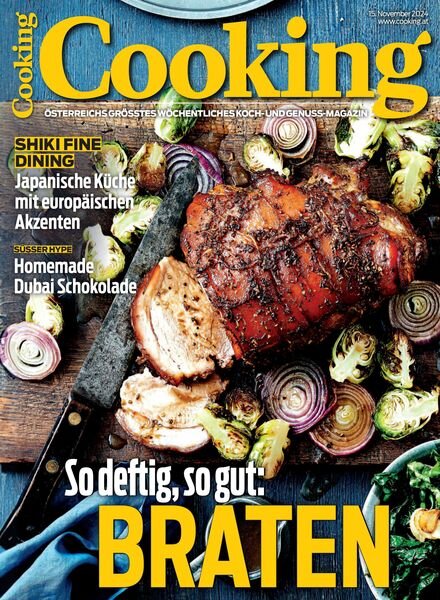 Cooking Austria – 15 November 2024 Cover