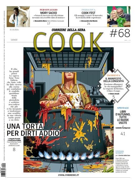 Corriere della Sera Cook – 31 Ottobre 2024 Cover