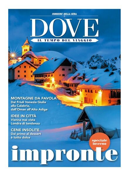 Corriere della Sera Dove – 27 Novembre 2024 Cover