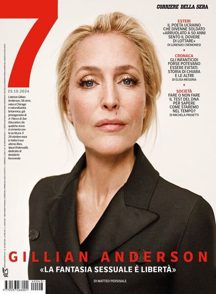 Corriere della Sera Sette – 25 Ottobre 2024 Cover