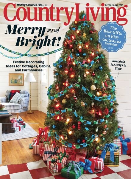 Country Living USA – December 2024 – January 2025 Cover