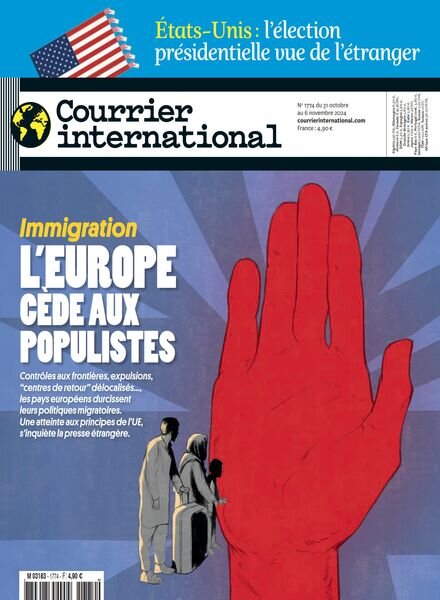 Courrier International – 31 Octobre 2024 Cover