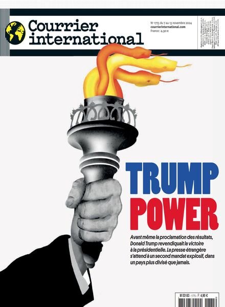 Courrier International – 7 Novembre 2024 Cover