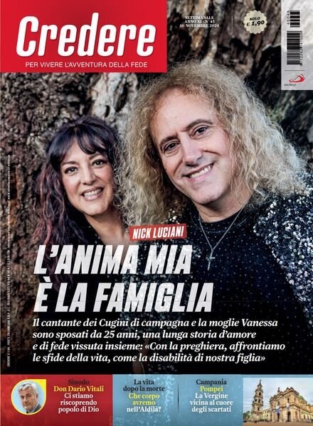 Credere – 10 Novembre 2024 Cover