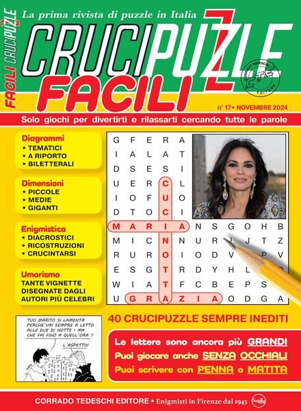 Crucipuzzle – 5 Novembre 2024 Cover