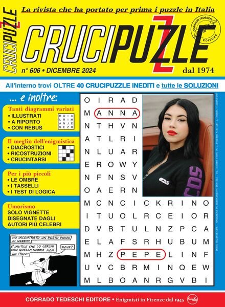 Crucipuzzle – Dicembre 2024 Cover