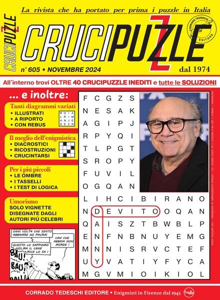 Crucipuzzle – Novembre 2024 Cover