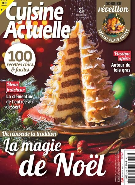 Cuisine Actuelle – Decembre 2024 Cover