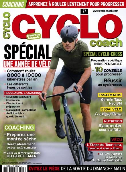 Cyclo Coach – Octobre-Novembre 2024 Cover
