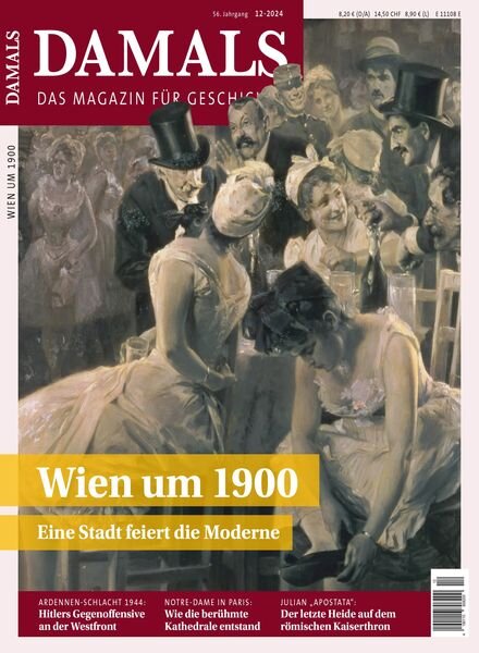 Damals – 22 November 2024 Cover