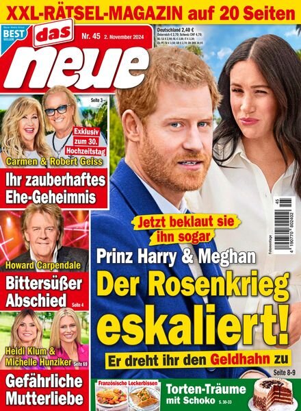 Das Neue – 2 November 2024 Cover