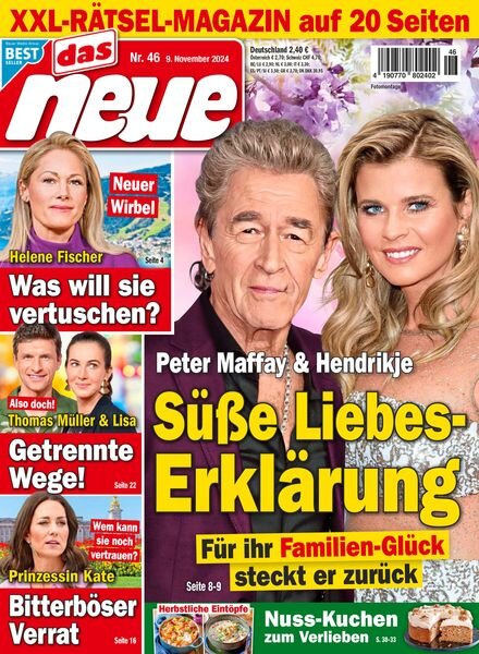 Das Neue – 9 November 2024 Cover