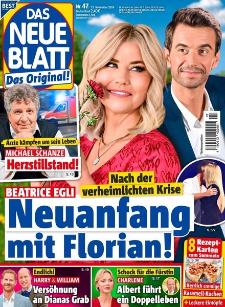 Das Neue Blatt – 13 November 2024 Cover