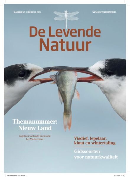 De Levende Natuur – November 2024 Cover