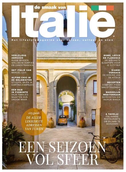 De Smaak van Italie – November-December 2024 Cover