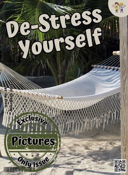 De-Stress Yourself – November 2024 Cover