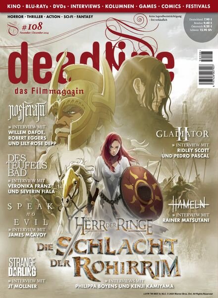 Deadline – November-Dezember 2024 Cover