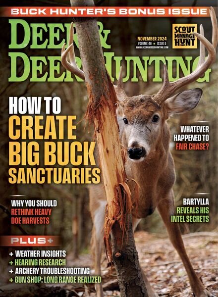 Deer & Deer Hunting – November 2024 Cover