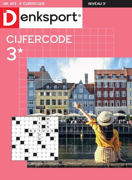 Denksport Cijfercode 3 – 31 Oktober 2024 Cover