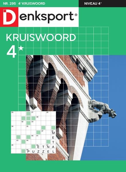 Denksport Kruiswoord 4 – 14 November 2024 Cover