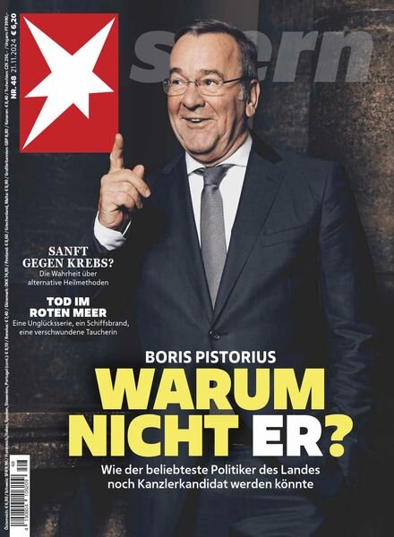 Der Stern – 20 November 2024 Cover