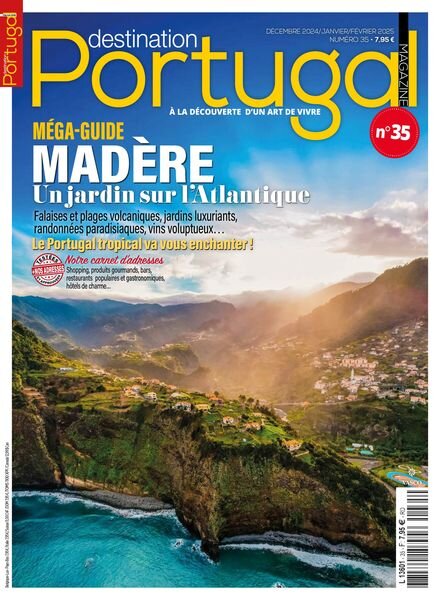 Destination Portugal – Decembre 2024 – Janvier-Fevrier 2025 Cover