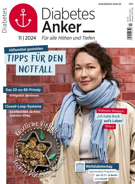 Diabetes Anker – November 2024 Cover