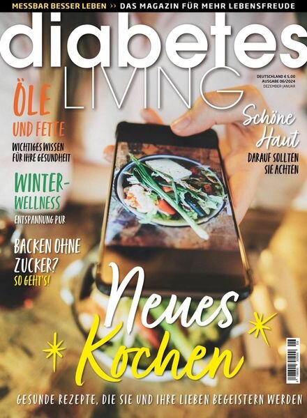 Diabetes Living Germany – November-Dezember 2024 Cover