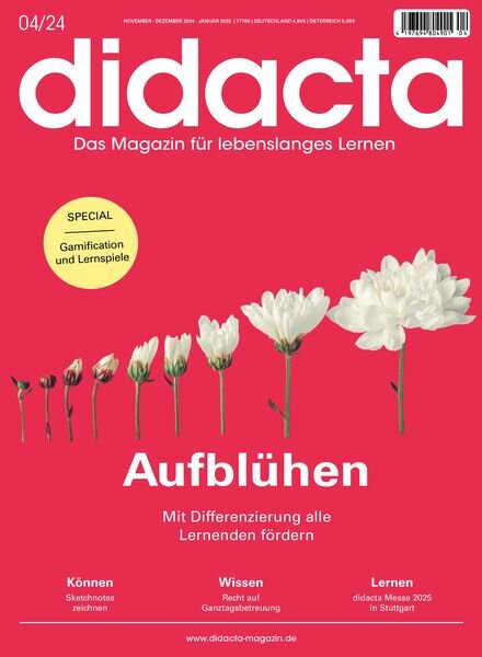 Didacta – November-Dezember 2024 – Januar 2025 Cover