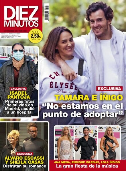 Diez Minutos – 20 Noviembre 2024 Cover