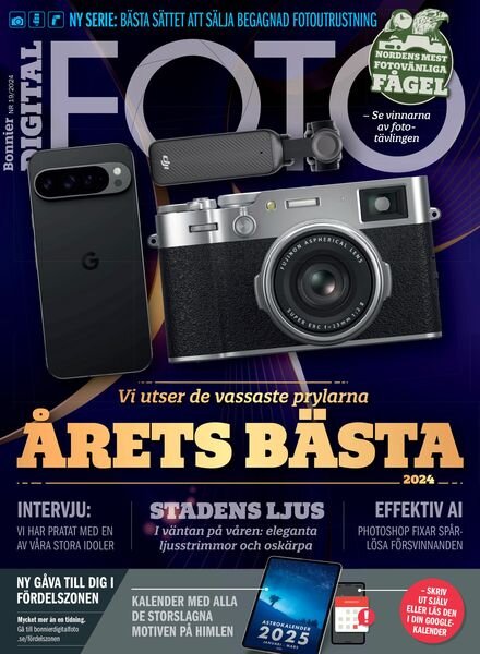 Digital Foto Sverige – 25 November 2024 Cover