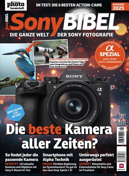 Digital Photo Sonderheft – SonyBibel 2025 Cover