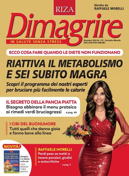 Dimagrire – Dicembre 2024 Cover