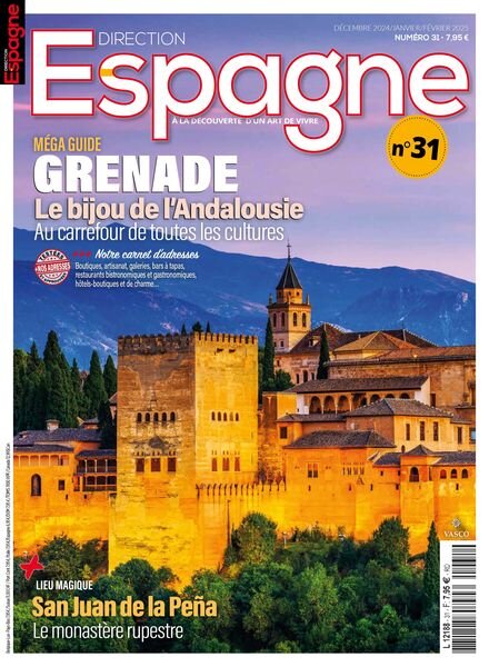Direction Espagne – Decembre 2024 – Janvier-Fevrier 2025 Cover