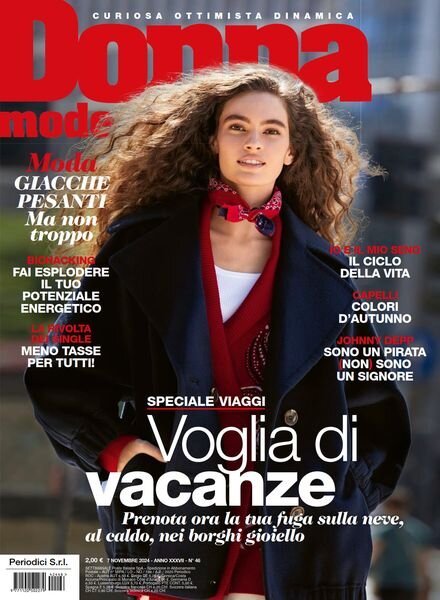 Donna Moderna – 7 Novembre 2024 Cover